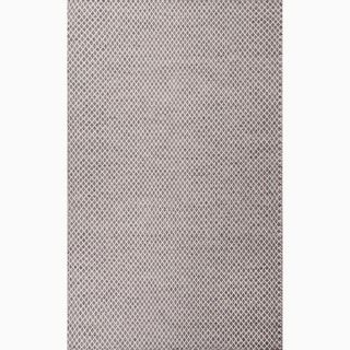 Handmade Gray/ Ivory Wool Eco friendly Accent Rug (2 X 3)