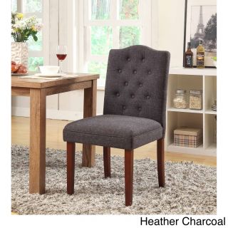 Deluxe Parson Dining Chairs (set Of 2)