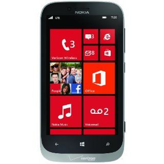 Nokia 822 4G Windows Phone, Grey (Verizon Wireless) Cell Phones & Accessories