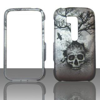 2D Tree Skull Nokia Lumia 822 / Atlas Verizon Case Cover Hard Phone Snap on Cover Case Protector Faceplates Cell Phones & Accessories