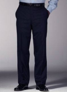 Everyday Suit Separates Slacks Flat Front Pants Trouser Navy Blue (30W X 30L) at  Men�s Clothing store Business Suit Pants Separates