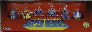 Ertl DC Comics Die Cast Superheroes Figure 6 Pack including Superman Batman Robin Joker Toys & Games