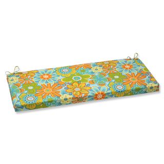 Pillow Perfect Outdoor Glynis Floral Bench Cushion