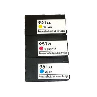 Replacement Hp 951xl Cn046an Cn047an Cn048an Compatible Color Ink Cartridge (pack Of 3)