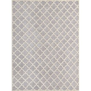 Safavieh Handmade Precious Silver Wool/ Polyester Rug (89 X 12)