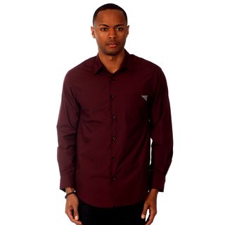 Something Strong Mens Solid Slim Fit Shirt