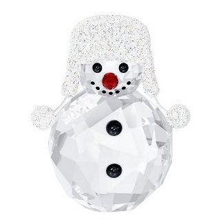 Shop Swarovski Crystal Snowman Figurine at the  Home Dcor Store