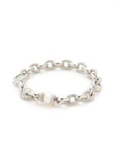 Serafina Pearl Station Bracelet by Judith Ripka