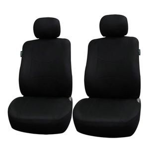 Fh Group Black Airbag Compatible Front Bucket Covers (set Of 2)