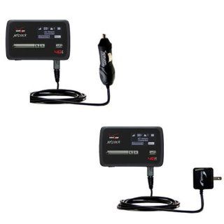 Gomadic Car and Wall Charger Essential Kit for the Novatel Mifi 4620L   Includes both AC Wall and DC Car Charging Options with TipExchange Electronics
