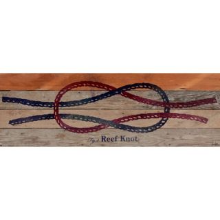 Jen Lee Art Reef Knot Reclaimed Wood   Douglas Fir Art 33022 DF Size 10 x 30