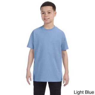 Fruit Of The Loom Fruit Of The Loom Youth 50/50 Blend Best T shirt Blue Size L (14 16)