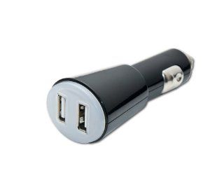 Syba Universal 2 Port USB Car Charger   Car Charger   Bulk Packaging   Black Cell Phones & Accessories
