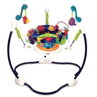 Fisher Price Ocean Wonders Jumperoo  Stationary Stand Up Baby Activity Centers  Baby