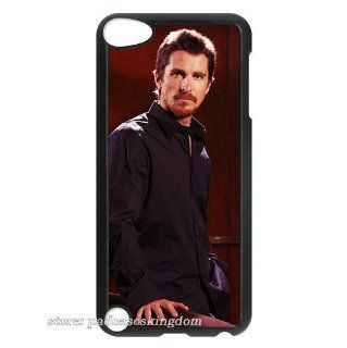 Handsome Actor Christian Bale logo for iPod touch 5 PC protective case designed by padcaseskingdom Cell Phones & Accessories