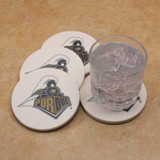 Set of 4 Absorbent Coasters   Purdue University Kitchen & Dining