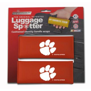 The Original Patented Ncaa Clemson Tigers Luggage Spotter (set Of 2)