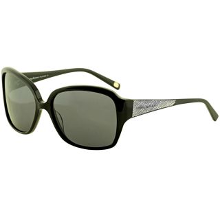 Tommy Bahama Womens Tb7017 001 Black Polarized Sunglasses
