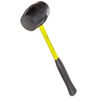 Nupla RM2 Rubber Mallet, H Grip, 16" Classic Handle Nupla Rubber Mallet With Fiberglass