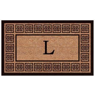 The Grecian Extra thick Monogrammed Doormat (16 X 26)