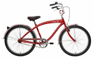 Nirve Men's Coca Cola 1 Speed Cruiser Bicycle  Cruiser Bike  Sports & Outdoors