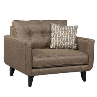 Beige Upholstered Park Avenue Chair