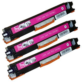 Hp Ce313a (126a) Compatible Magenta Toner Cartridges (pack Of 3)