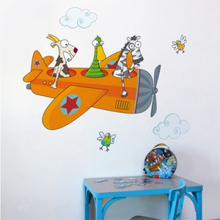 ADZif Ludo Friends in Flight Wall Decal L6002AJV5