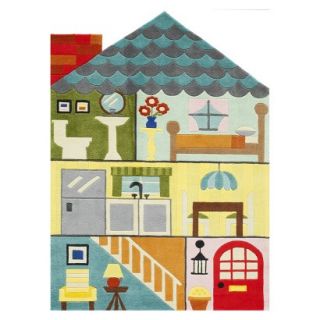 House Area Rug   Multicolor (8x10)