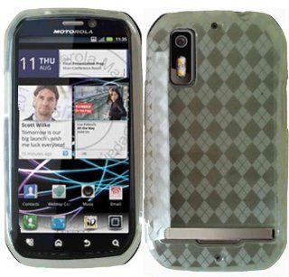 Clear TPU Case Cover for Motorola Photon 4G AB855 Cell Phones & Accessories