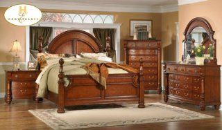 Home Elegance 19th Century English Style Dresser Brown Cherry finish 855 5 Other Items Sold Seperate  