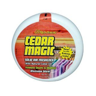 Citrus Magic Solid Odor Absorber Cedar 8 OZ   Air Freshener Supplies