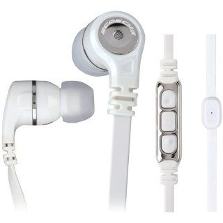 Scosche IEM856M Reference In Ear Monitors with tapLINE III Remote & Microphone (White) Electronics