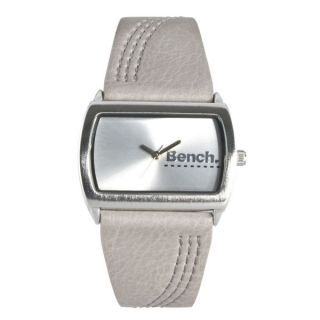 Bench Womens Silver Dial Grey Strap Watch      Clothing