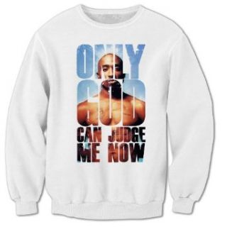 Bang Tidy Clothing Unisex Adults Only God Can Judge Me Now 2 Pac Sweatshirt #2 Clothing