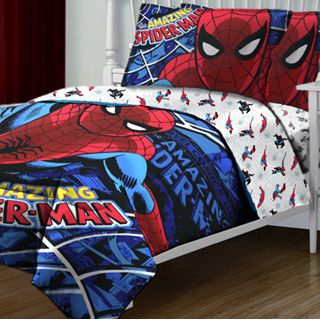 Spider man Spidey Webs 4 piece Bed In A Bag Set