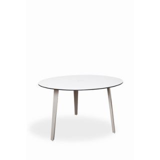 Harbour Outdoor Clovelly 59 Dining Table CLO.03 Frame Finish White, Top Fin