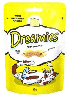 Dreamies Cat Treats 60G Cheese  Pet Snack Treats 