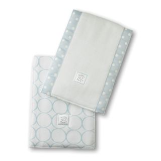 Swaddle Designs Baby Burpies® in Pastel Mod Circles on White SD 023PB Color 