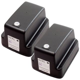 Sophia Global Remanufactured Ink Cartridge Replacement For Hp 02xl (2 Black)