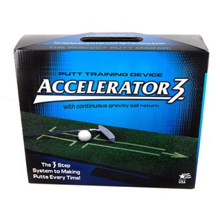 Accelerator 3 Portable Putting Mat/ Putter Training