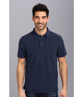 The North Face Pacific Creek S/S Polo Mens Short Sleeve Knit (Blue)
