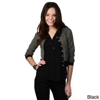 Hailey Jeans Co. Juniors Button up Cropped Cardigan