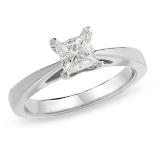 Celebration 102® 3/4 CT. Princess Cut Diamond Solitaire Engagement