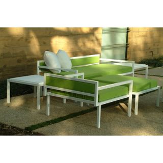 Modern Outdoor Talt Low Deep Seating Group with Cushions ta sof lo