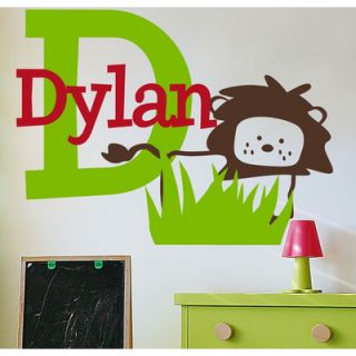 Alphabet Garden Designs Dylans Lion Wall Decal child154