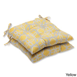 Pillow Perfect Keene Wrought Iron Seat Outdoor Cushions (set Of 2)