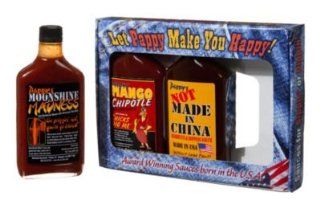 Pappy's Denim Barbecue Sauce Gift Pack  Gourmet Sauces  Grocery & Gourmet Food