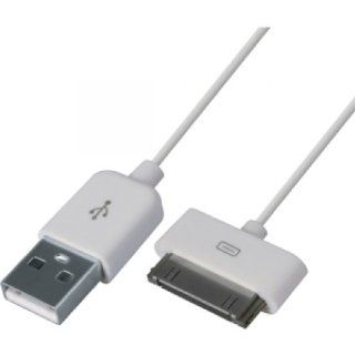 VIVOTEK 4XUSB2APPL15FT / 15FT 30 Pin To USB 2.0 Cable For iPhone/iPod/iPad (White) Computers & Accessories