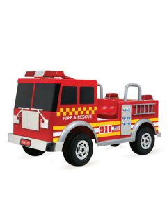 Battery Operated Fire Truck 12V by Dexton Kids